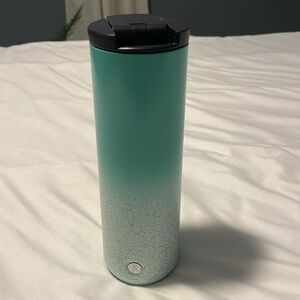 Starbucks Teal and White Gradient Tumbler